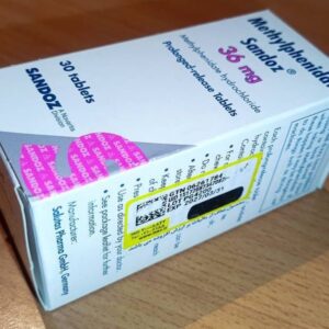 خرید قرص متیل فنیدات ساندوز 36 میلی گرم جعبه 30 عددی | کاربرد، نحوه مصرف و عوارض جانبی و خرید انلاین
