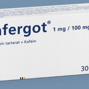 خرید کافرگوت (Cafergot) اصلی جعبه 30 عددی | کاربرد، نحوه مصرف و عوارض جانبی و خرید انلاین